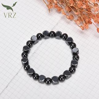 VRZ Từ Hematite Hạt Co Giãn Chăm Sóc Sức Khỏe Vòng Tay Nam Lắc Tay Trang Sức HOT