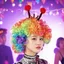 Trang Phục Ong Nhỏ Cosplay Tóc Giả Đầu Nổ Mẫu Giáo Hoạt Động Đạo Cụ Mũ Mũ Đội Đầu Ngày Trẻ Em Cuộc Họp Thường Niên 260504