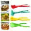 Kẹp làm khuôn gạo hình chữ Du bigapple có tay cầm - Máy làm quả cầu tuyết DIY - Khuôn Sushi RDG