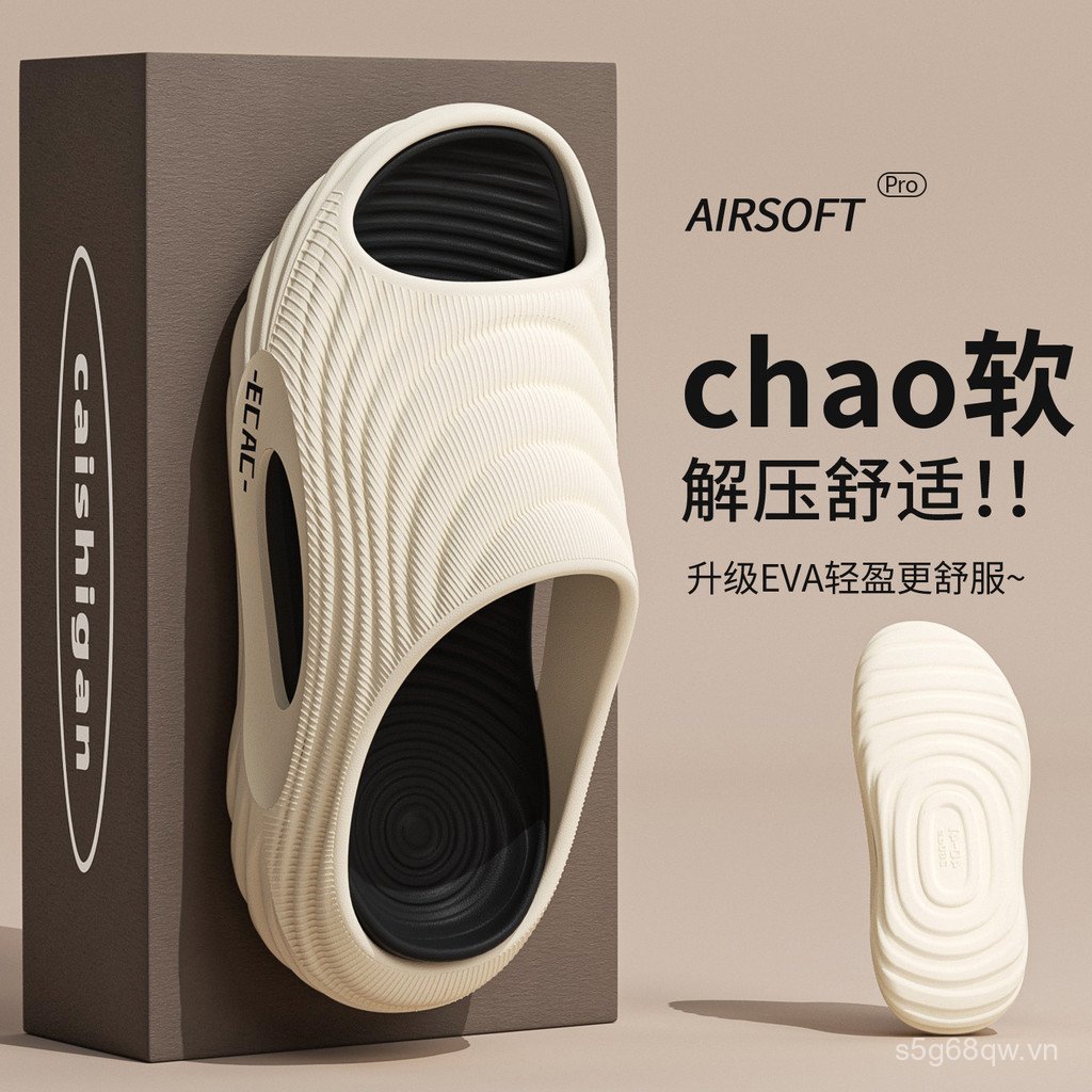 Màu Sắc Phù Hợp Với Tăng Chiều Cao Dép Thể Thao Nữ Phong Cách Mới Trong Nhà Nhà Phòng Tắm Chống Trơn Trượt Dép Chống Mài Mòn Dép Nam