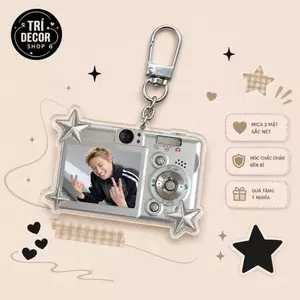 Móc khoá hình ảnh camera cortis Martin , James , Juhoon , Seonghyeon và Keonho Xưởng in Én decor