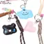 AqToCna Handmade Móc Khóa Túi DIY Mặt Dây Cười Mặt Dây Dệt Phụ Kiện Dễ Thương Dây Dệt Trang Trí AqToCna