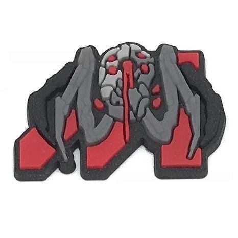 Set charm gắn dép cross CYBERPUNK, Nút gắn phụ kiện sticker game trang trí dép cross CROSS TREND