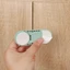 Khóa An Toàn Trẻ Em - Cửa Tủ Chống Bé, Ngăn Kéo, Khóa Tủ Lạnh Để Bảo Vệ Trẻ Em, Dễ Dàng Lắp Đặt Màu Xanh Lá Cây