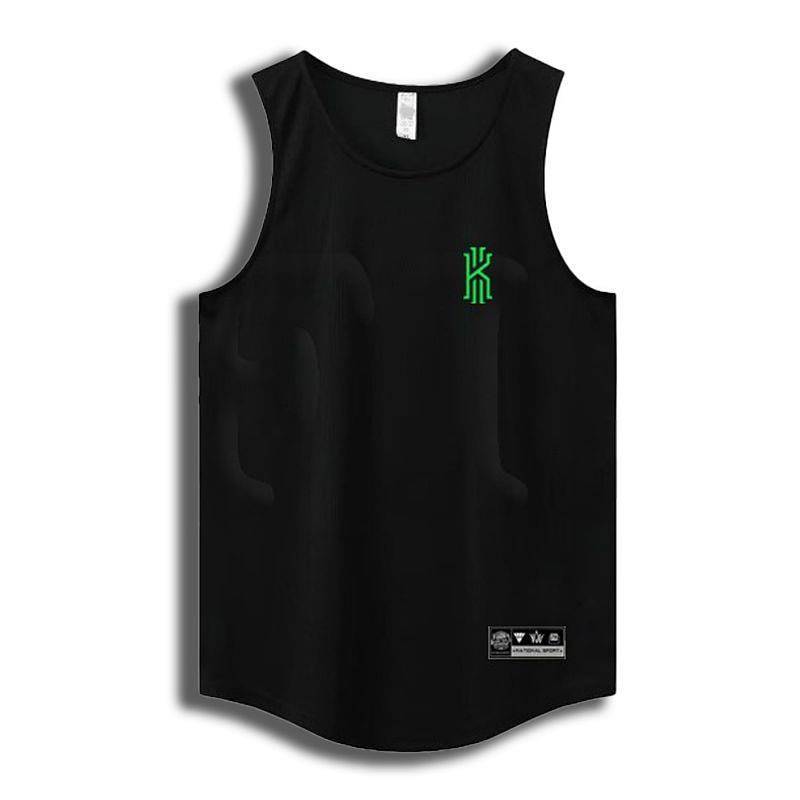 New Basketball Vest Summer Loose T-shirt Basketball Training Wear Sports Running Sleeveless Breathable Top qQVa