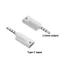Btsg 2 Gói Nhựa ABS 3 5mm Nam Sang Loại C Bộ Chuyển Đổi Âm Thanh Nữ