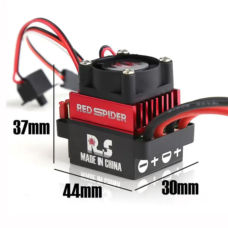 RC Ship & Boat R / C Sở thích 6-12V Bộ điều khiển tốc độ động cơ chải ESC 320A Bộ điều khiển tốc độ động cơ chải ESC RC Car Boat S99 r65