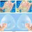 NICOLOO Silicone Bra Chèn, Miếng đệm đẩy dễ thương có thể tái sử dụng, Miếng đệm dày thân thiện với da Nâng ngực Tấm lót ngực Đồ bơi