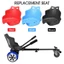 Ghế Nhựa Cho Kart Hoverboard Ghế Đính Kèm Kart Phụ Kiện Người Lớn Trẻ Em Điện Tự Cân Bằng Xe Tay Ga