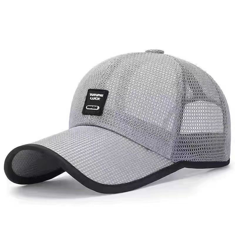 Mũ bóng chày lưới VG, Mũ chống nắng thoáng khí có thể điều chỉnh vừa vặn, thể thao và phong cách thường ngày