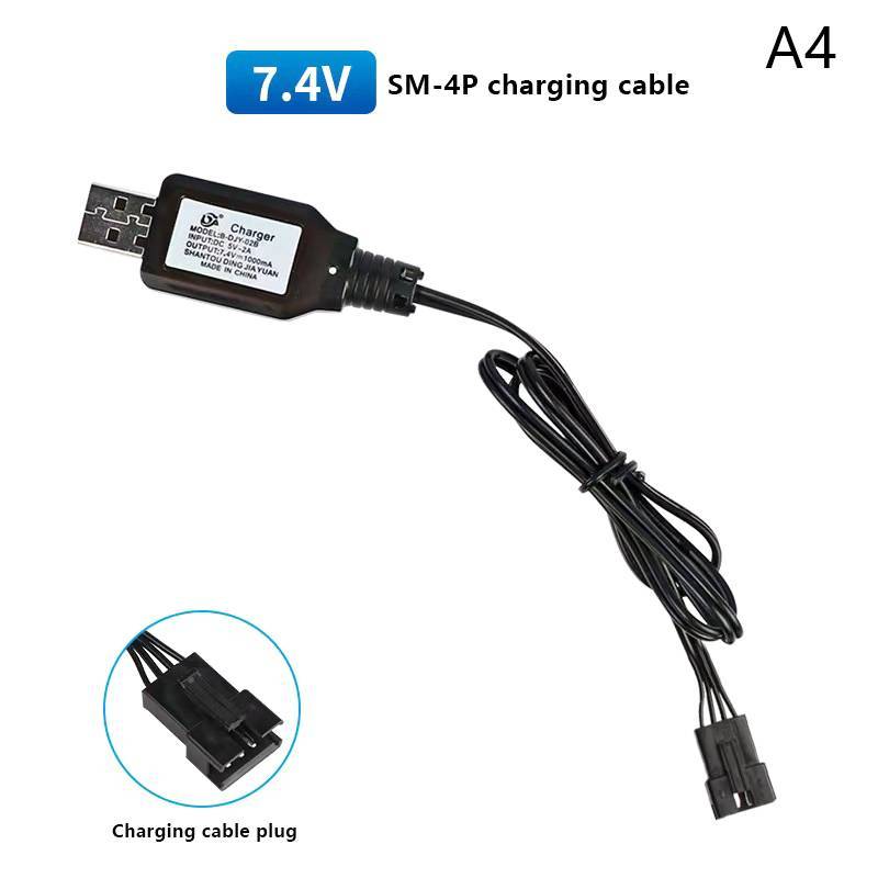 [Keepcheer] Bộ sạc USB pin Li-ion 7.4V 2S với SM-2P / 3P / 4P XH-3P / 4P cho đồ chơi thuyền ô tô RC Mới