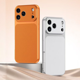 Ốp Điện Thoại Hạt Lychee Sang Trọng Cho iPhone 17 16 15 14 Plus 13 12 11 Pro Max Chống Sốc Vải Họa Tiết Da PU Bao Da