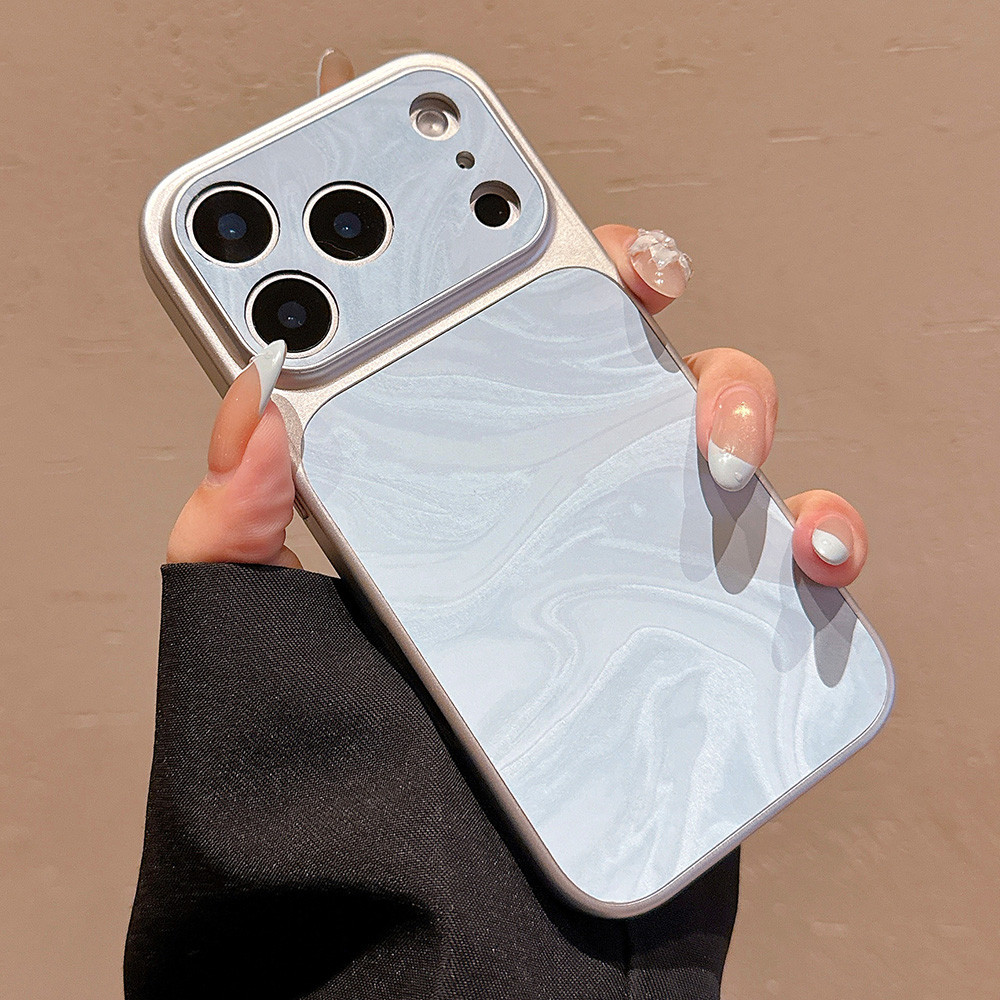 Ốp điện thoại mềm mạ nước cho iPhone 17 Pro Max 16 Plus 15 14 13 12 11 Vỏ bảo vệ chống sốc