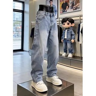 Quần Jeans Nam CGF Dáng Rộng Tẩy Màu Xanh Nhạt Phong Cách Thời Trang Trẻ
