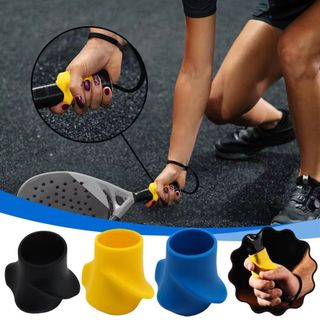 CODECOVED Vợt Tennis Grip Corrector, Chống Trơn Trượt Thoải Mái Cầm Vợt Silicon, 3 Màu Sắc Tiện Dụng Kích Thước Di Động Vợt Grip Thiết Bị Chỉnh Sửa Pickleball Huấn Luyện