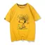 Snoopy Snoopy Nhầm lẫn Khách Hàng Hóa Áo Thun Cặp Đôi Tay Ngắn Nam Nữ Cùng Phong Cách Rời Retro In Hình Cotton Top Mùa Hè