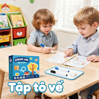 Montessori Sách bài viết có thể tái sử dụng Trẻ em Học số Dấu vết Vẽ Xóa Thực hành Đồ chơi giáo dục