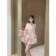 Đầm xuông bí hoạ tiết đính nơ cực xinh tiểu thư BYJOLIE