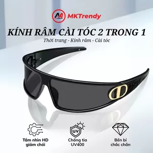 Kính râm cài tóc T10 đa phong cách 2 trong 1 băng đô thời trang sang trọng