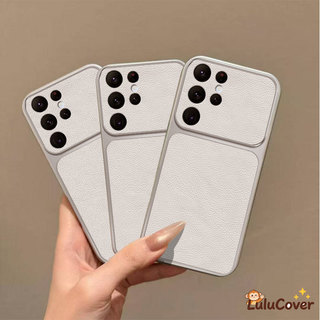 Ốp Da Doanh Nhân Cao Cấp Cho Xiaomi Poco X8 Pro Max X7 X6 Neo X4 X3 GT NFC M8 M7 M6 Plus M5S M4 M3 M2 Pro Tải Lại 5G 4G Vỏ Bảo Vệ Camera Cửa Sổ Lớn Đơn Giản