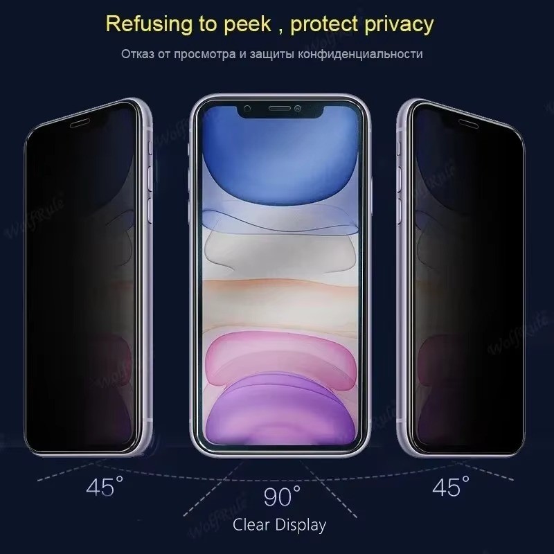 2 Chiếc Siêu HD Kính Cường Lực Cho Honor X9d X9c Thông Minh X9a X9 4G 5G Chống Gián Điệp Trong Suốt Phim Riêng Tư Kính Cạnh Đen Cho Honor X8d X8c X8b X8a X8 5G 4G Đen Edge Bảo Vệ Màn Hình