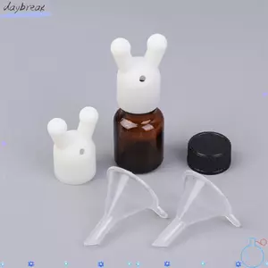 Nắp hít tinh dầu DAYBREAK, Máy hít nước hoa Mini hai lỗ, Chai nhựa rỗng chống rò rỉ hương liệu
