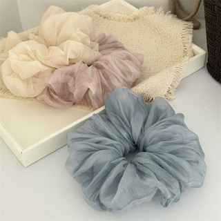 Hululu / Đơn Giản Xếp Ly Cổ Tích Làm Đẹp Scrunchy Dây Buộc Tóc Cao Cấp Dây Buộc Tóc Đuôi Ngựa Sang Trọng Đầu Dây Buộc Hoa