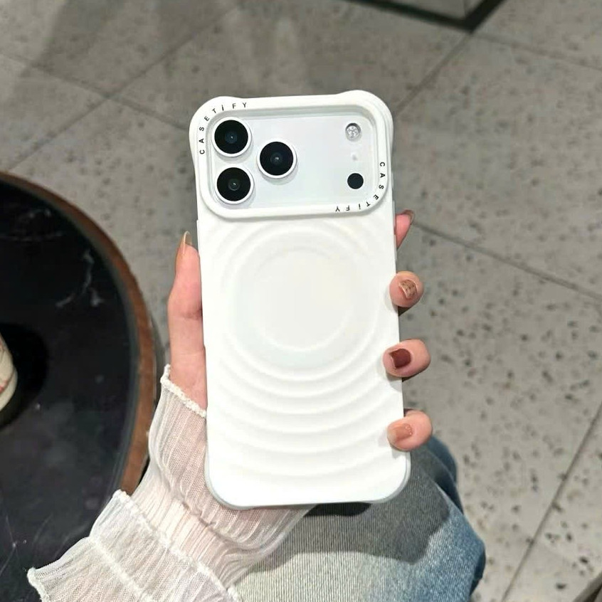 Ốp Lưng iPhone Từ Tính Tify Hỗ Trợ Sạc Không Dây Cao Cấp Bảo Vệ Điện Thoại Chống Sốc Cho iP 11/12/13/14/15/16/17/Pro/Max