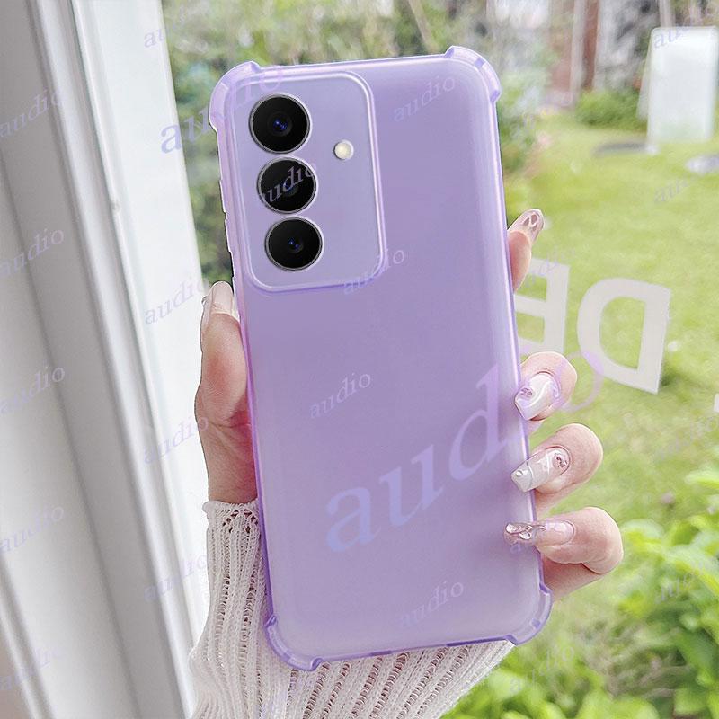 Ốp điện thoại chống sốc cho Samsung A57 5G Ice Mist Skin cho Samsung Galaxy A57 A37 A27 A17 A07 5G 4G 2026 Ốp lưng mờ chống rơi bốn góc cho SamsungA57 SamsungA07 5G