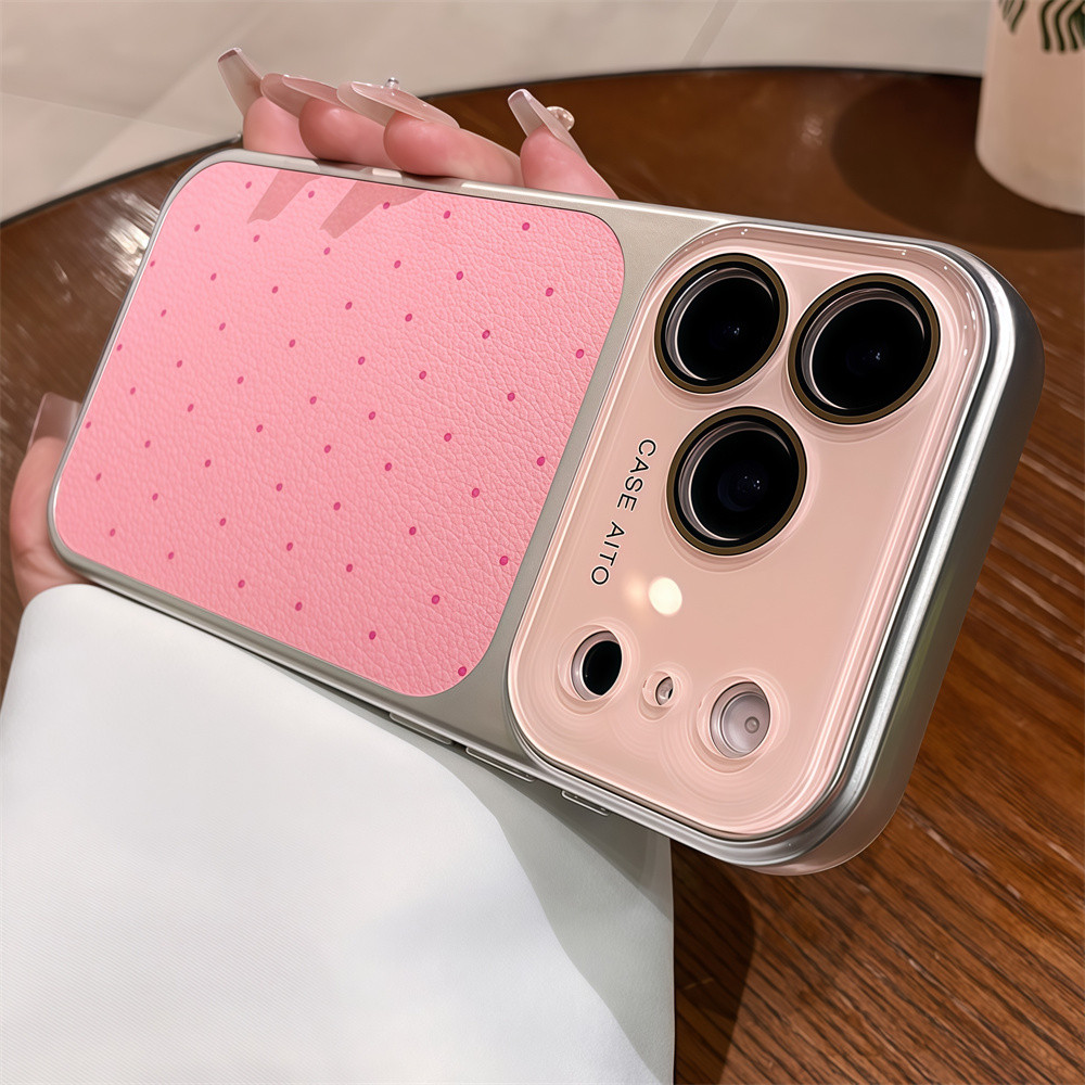 Ốp Điện Thoại Thời Trang Wave Point Cho iPhone 17 Pro Max 13 14 15 16 Pro Max Bao Gồm Bảo Vệ Ống Kính Máy Ảnh Vỏ Mềm Vỏ Điện Thoại Vỏ Bảo Vệ