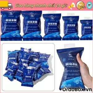 ORDOBOX 20 Chiếc Ice Pack Nước Phun Đồ Uống Làm Lạnh Cho Nhà Hàng Mang Ra Giữ Thực Phẩm Tươi