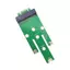 SWEET NGFF M.2 B Key To MSATA Mini PCI-E PCI-Express SATA 3.0 SSD Hỗ Trợ Khe Cắm Chế Độ B MSATA Nam Bộ Chuyển Đổi Thẻ Cho 2242 / 2260 n