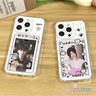 Hộp đựng thẻ in hình Cat Paw dễ thương cho Infinix Hot 60 60i 50 40 50i 40i 30i Note 40 Pro Plus 30 Smart 10 9 8 Pro 7 Plus HD 5G 4G Vỏ mềm trong suốt Vỏ chống sốc 2 trong 1 Cặp đôi
