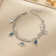 Trang sức nữ phong cách retro châu Âu - Mỹ, mặt dây chuyền zircon và thép titan, phù hợp mọi dịp
