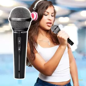 Ở Lại Micro Trẻ Em Đạo Cụ Giả Chơi Giả Vờ Trang Phục Micro Nhựa Đạo Cụ Karaoke Trẻ Em