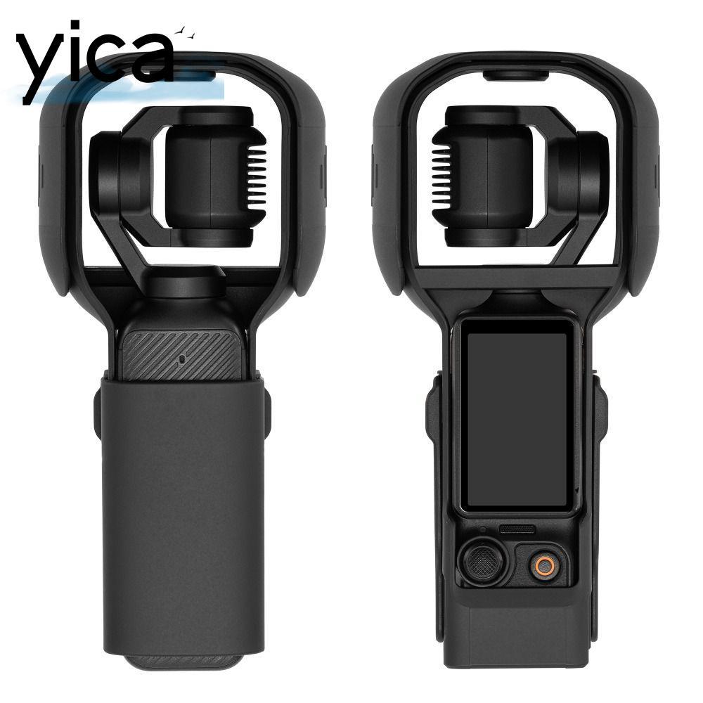 Bảo vệ lật YICA, Thiết kế không loại bỏ Bảo vệ an toàn Gimbal chống trầy xước, Flip Shield Bảo vệ toàn diện Snapshot cho DJI Osmo Pocket 4 3