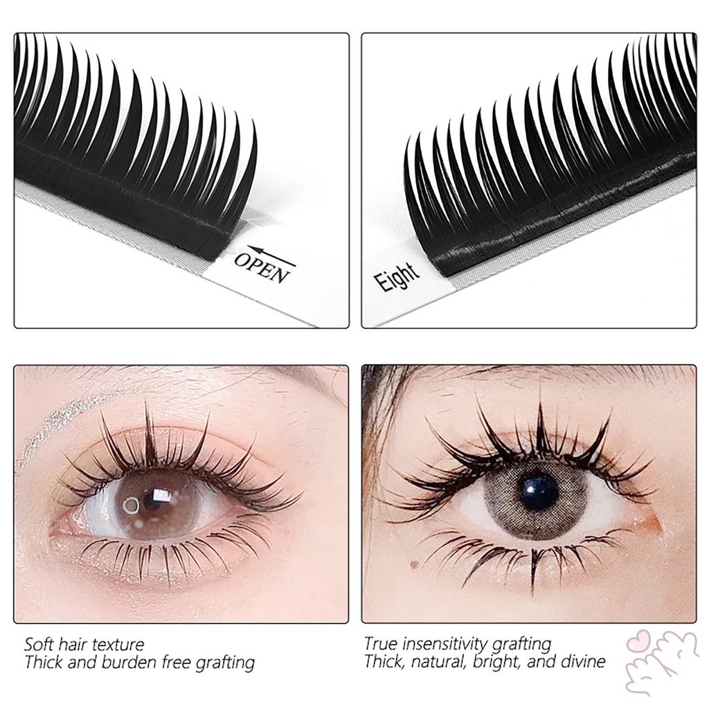 10 Hàng C Curling Blooming Mi Mi - Dễ Dàng Quạt Âm Lượng Mi Cho Người Mới Bắt Đầu