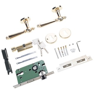HL Hợp Kim Kẽm Tay Nắm Cửa Khóa Bộ Tay Nắm Cửa Thời Trang Tay Nắm Cửa Hiện Đại Nhà Khóa An Ninh Cho Nhà Cải Tiến Proj