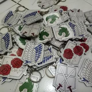 Gantungan kunci (GANCI) ANIME Akrilik Attack on Titan #01