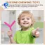 Vòng cổ nhai giác quan cho trẻ em, Đồ chơi nhai silicon cho bệnh tự kỷ, ADHD, SPD