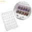 Pealike Nail Art Mold UV Epoxy Resin Keo Khuôn Silicon Bướm Dập Nổi Trang Trí