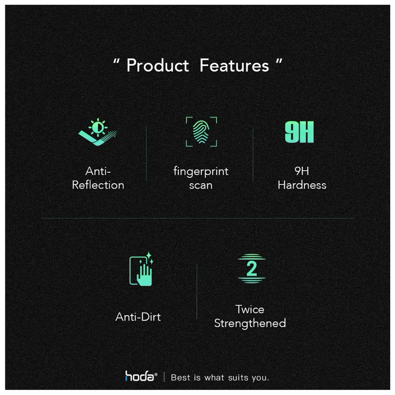[Chính Hãng] Kính Cường Lực HODA Anti-Reflection Chống Chói Vân Tay Nhạy Samsung S24 Ultra / S25 Ultra / S26 Ultra Mượt