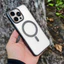 Ốp Lưng Likgus Airbag Nhám Mờ Cho iPhone 16 Pro Max - Viền Camera Kim Loại, Hỗ Trợ Sạc Từ Tính Magnetic