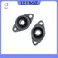 ULJ 2 Cái Đường kính lỗ khoan 12mm KFL001 Gối Blo Mang Mặt bích Vòng bi hình thoi.