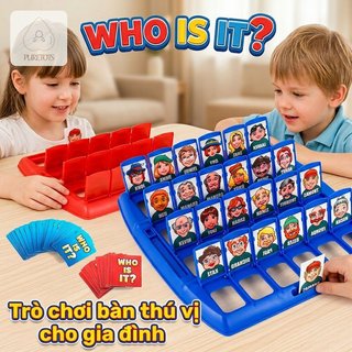 Guess Who Board Game Family Kids Party Trò chơi thẻ Trivia Chiến lược vui nhộn Bộ đồ chơi trong nhà