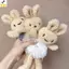 < YEI > Hoạt Hình Dễ Thương Ôm Gấu Dây Cao Su Cho Bé Gái Sang Trọng Đuôi Ngựa Maruko Dây Buộc Tóc Co Giãn Vòng Tóc Mũ Bé Gái Trẻ Em Phụ Kiện Tóc Mới