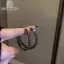 Bông tai Tweeduj vòng tròn lớnsimulate diamond feel, ba màu tùy chọn