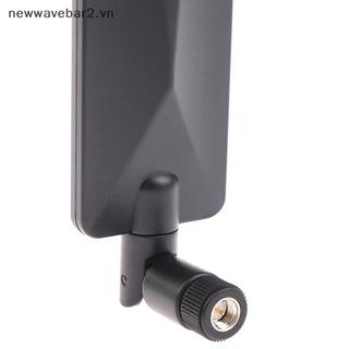 [Mới] Ăng Ten 5g 22dbi 600-6000 MHz SMA Nam Cho Bộ Định Tuyến Wifi Card Mạng Không Dây.
