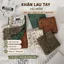 Set 4 khăn lau tay hoa nhí vintage mềm mịn thấm hút tốt 29x29cm