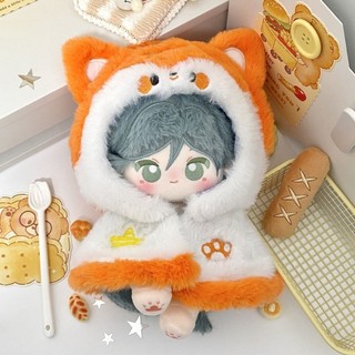 20 Quần Áo Dễ Thương Áo Cho Bé Quần Áo Sang Trọng 10cm Cotton Búp Bê Búp Bê Búp Bê Trang Điểm Little Fox Áo 4.27